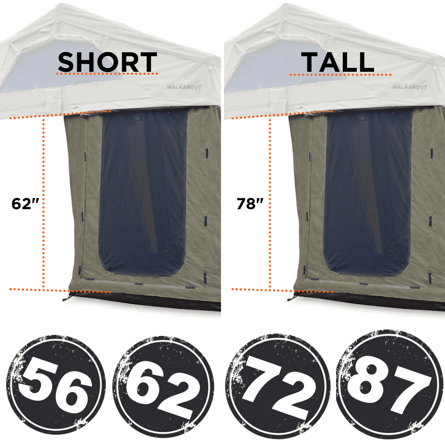 Annexes for Walkabout™ Roof-Top Tent - Image 2