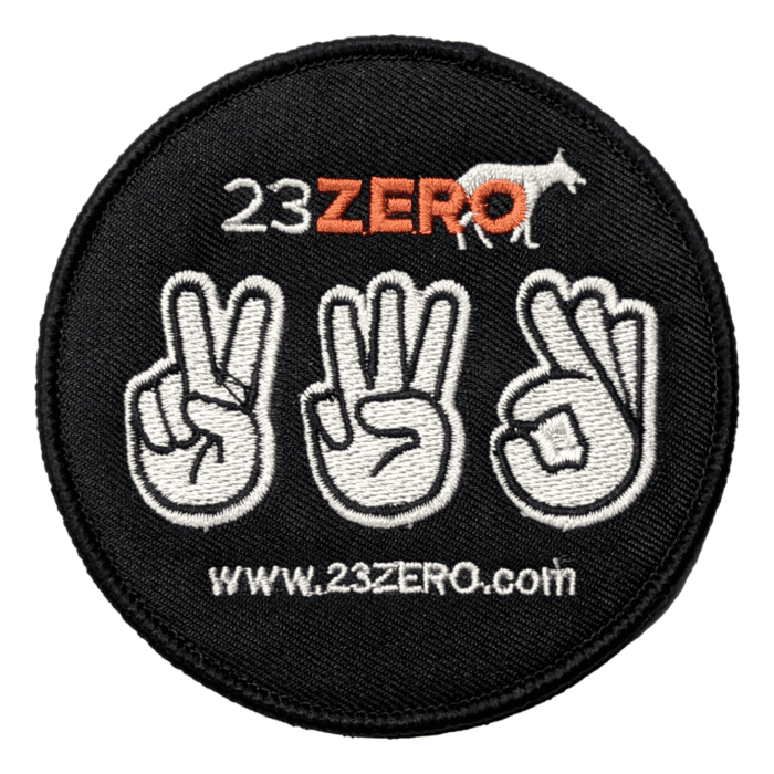 23Zero 2 3 0 Finger Patch
