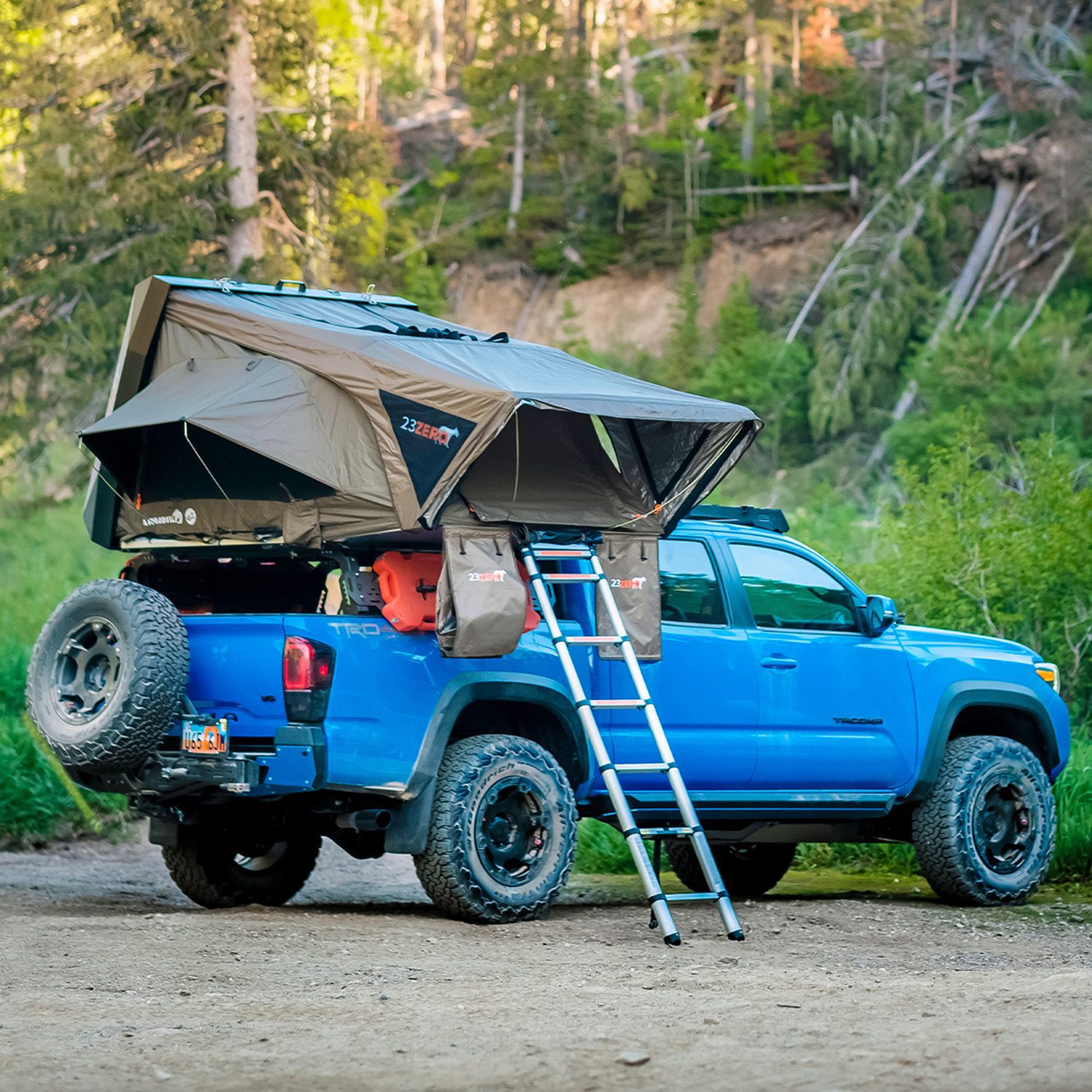 hardtop rooftop tent for toyota