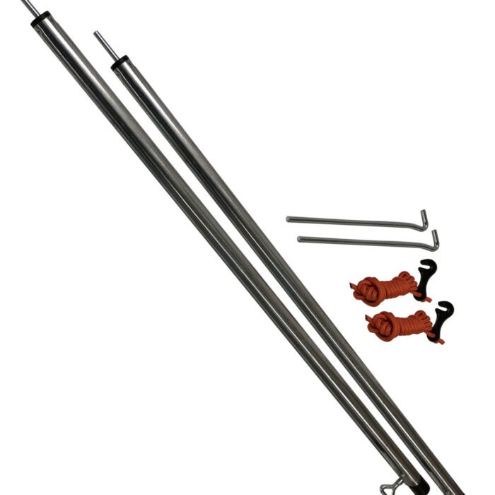 23Zero Adjustable Telescopic Swag Awning Pole Set Hero Image