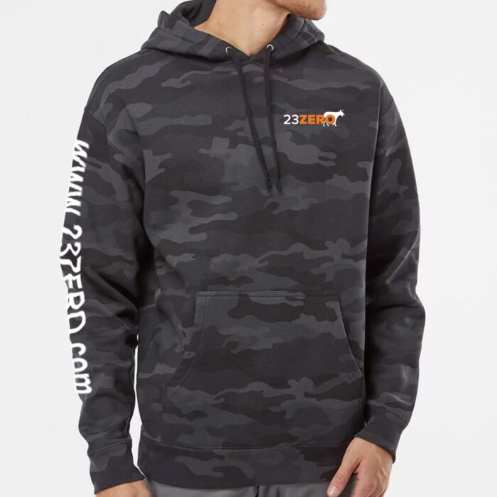 23ZERO Black Camo Hoodie