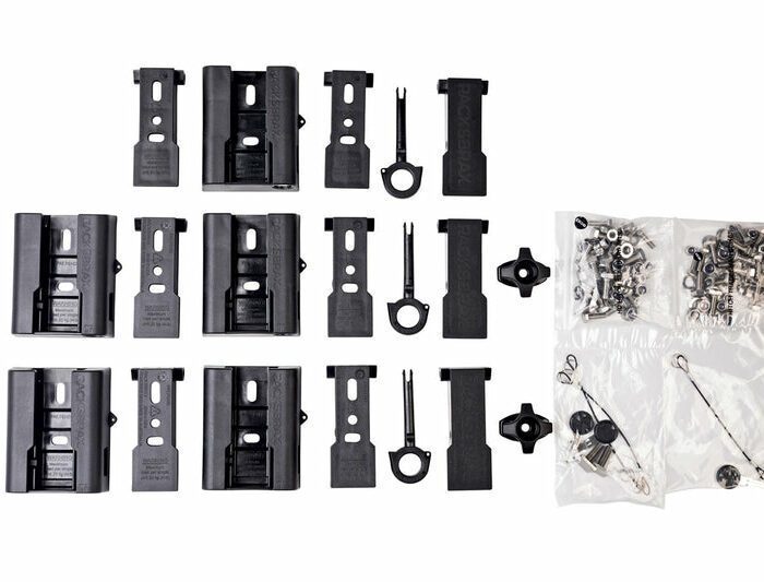 RacksBrax HD Awning Quick Release Hitch - Tradesman III (Triple +) FITS Bushman 78" & 98"