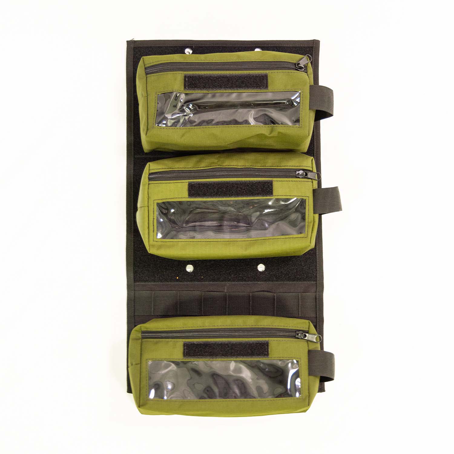 Efficient 90L Gear Box Lid Organizer Kit with Panel and Pouches