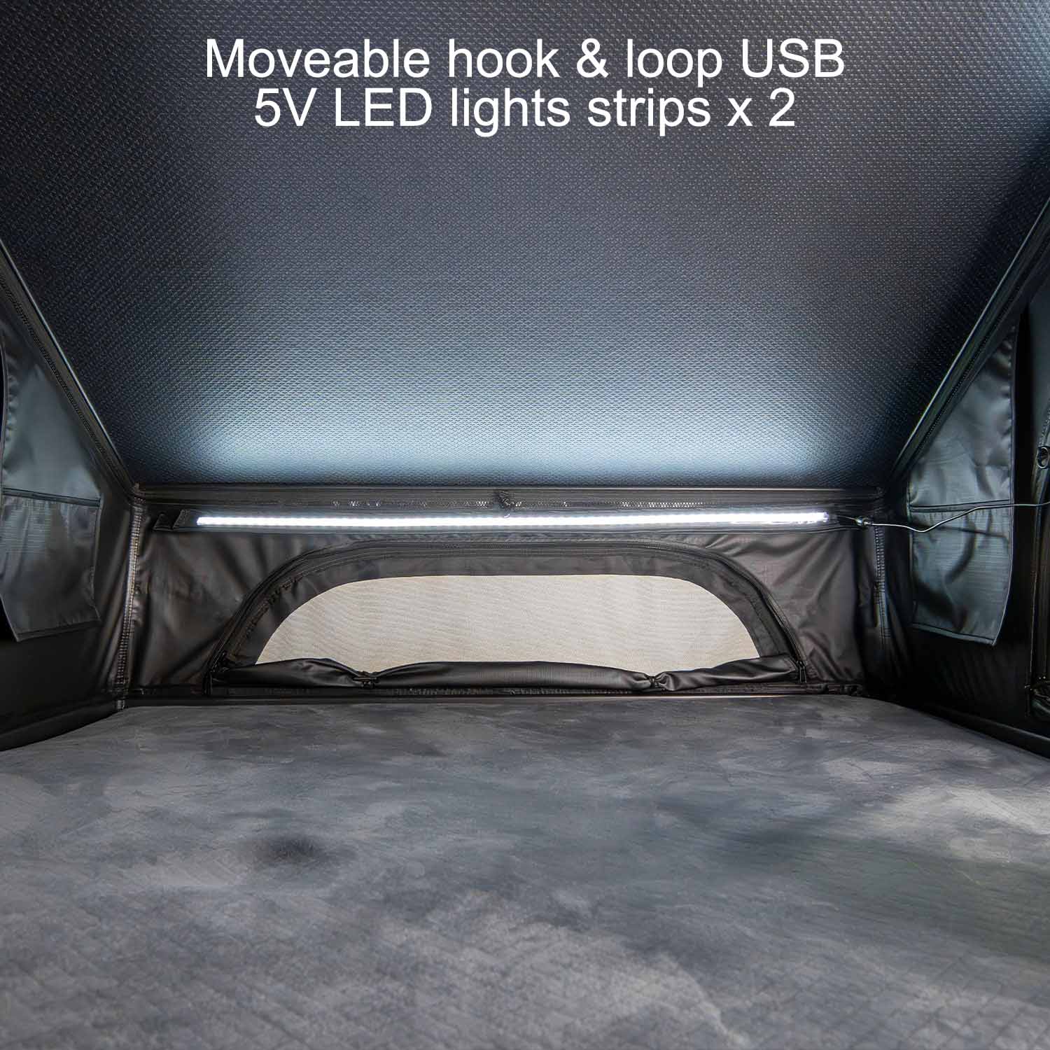 Rooftop Tent Reveiw: Kabari XL USB Light Strips