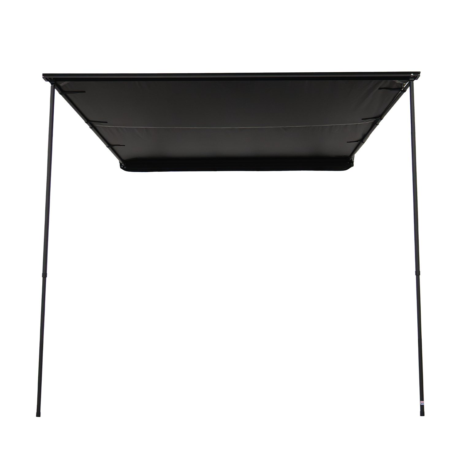 Bushman 90 degree awning under