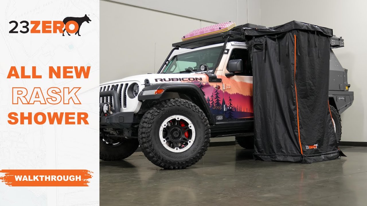 A New Era in Campsite Privacy: The 23Zero Rask Camp Shower