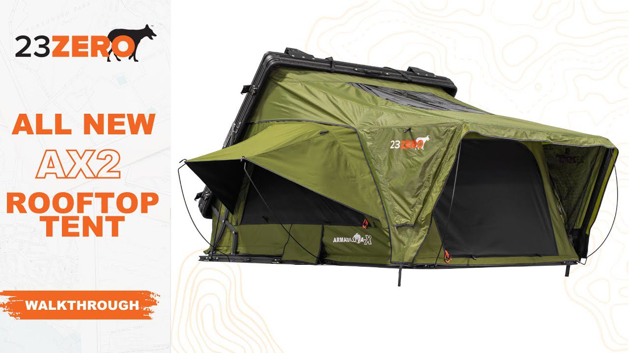 Introducing the All-New 23Zero Armadillo AX: A Game-Changer in Rooftop Tents