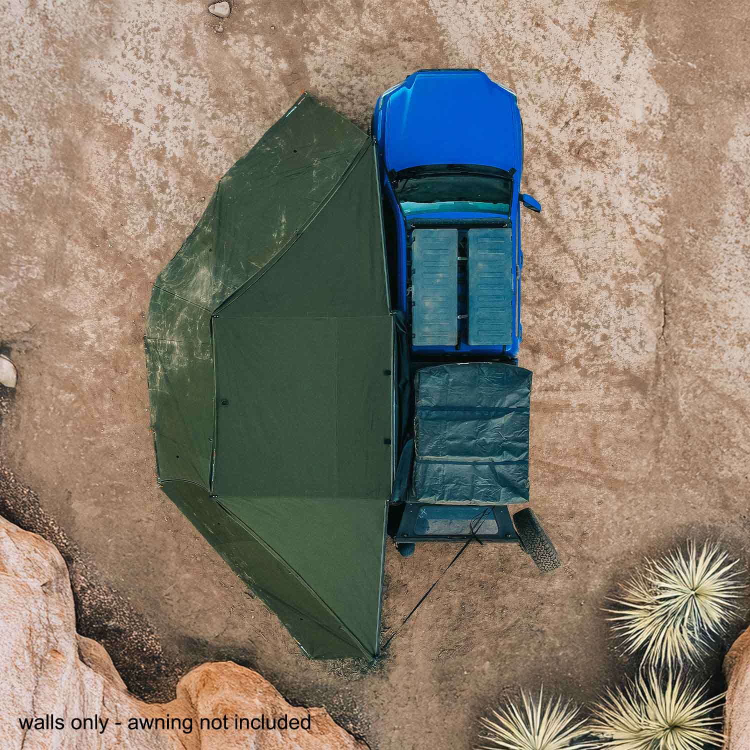 23Zero Peregrine 180° Wall With Light Suppression Technology Aerial View