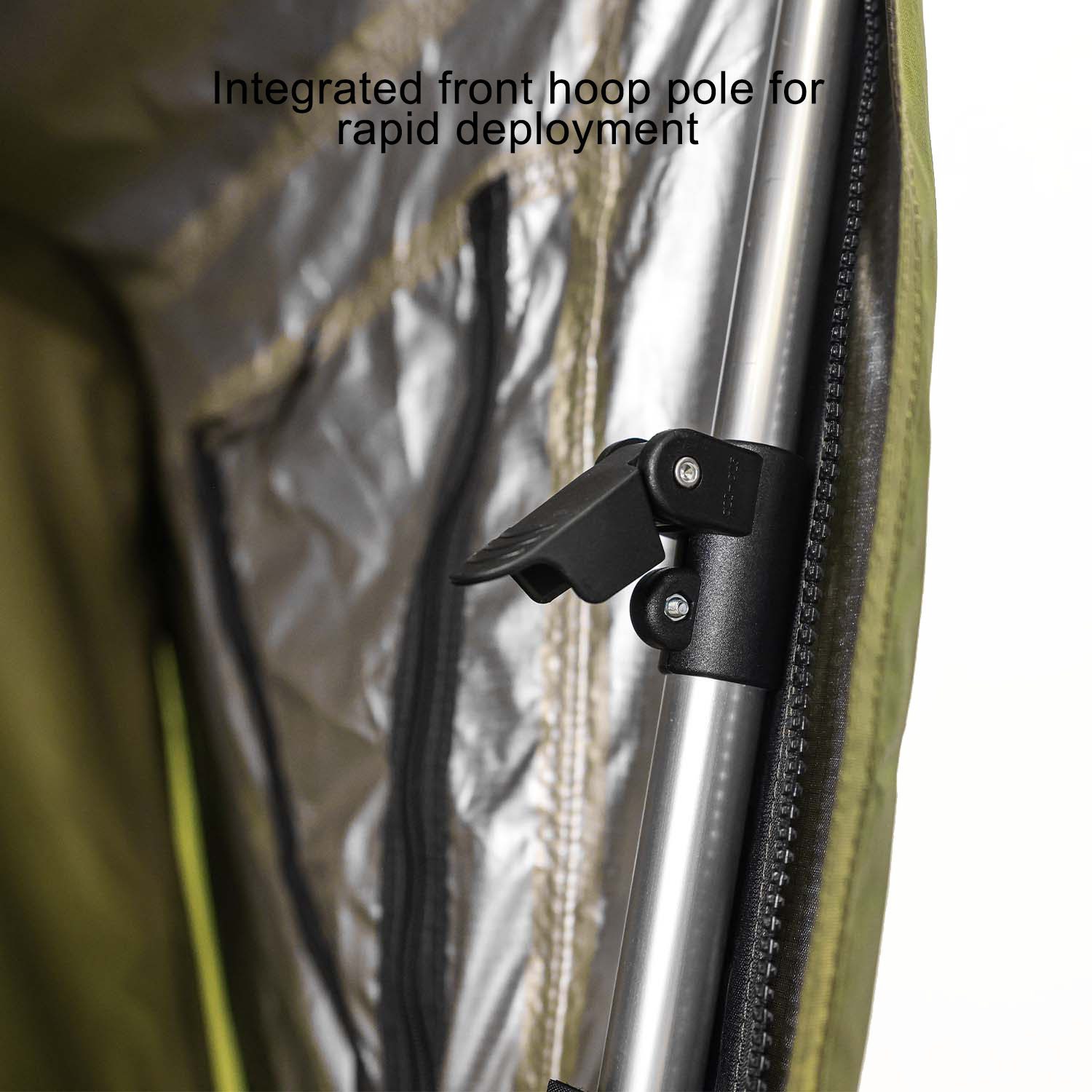 23Zero Armadillo Horizon 2 Hard Shell Roof Top Tent Quick Deploy Pole