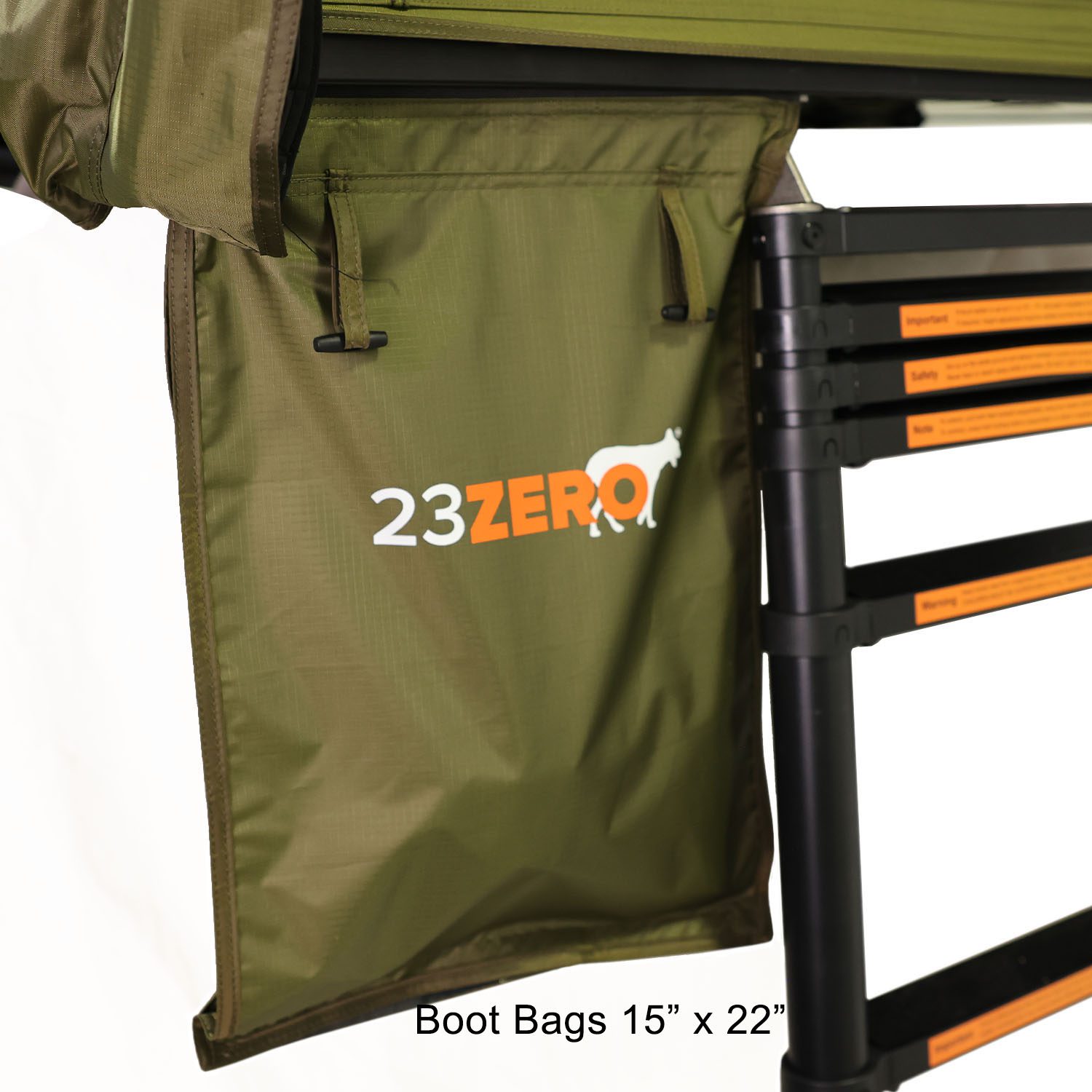 23Zero Armadillo Horizon 2 Hard Shell Roof Top Tent Boot Bags