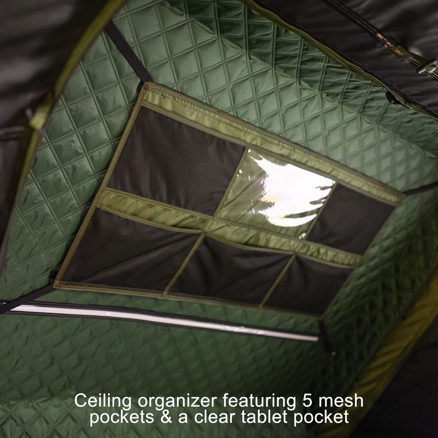 23Zero Armadillo Horizon 2 Hard Shell Roof Top Tent Ceiling Organizer