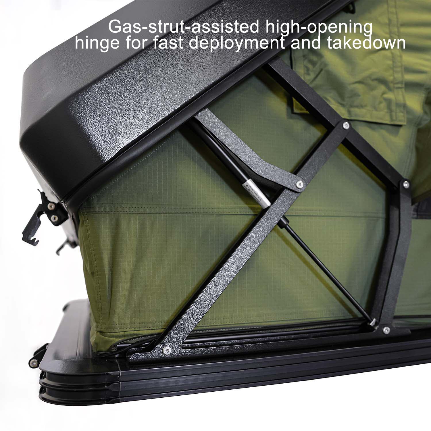 23Zero Armadillo Horizon 2 Hard Shell Roof Top Tent Gas Strut Assisted Hinge