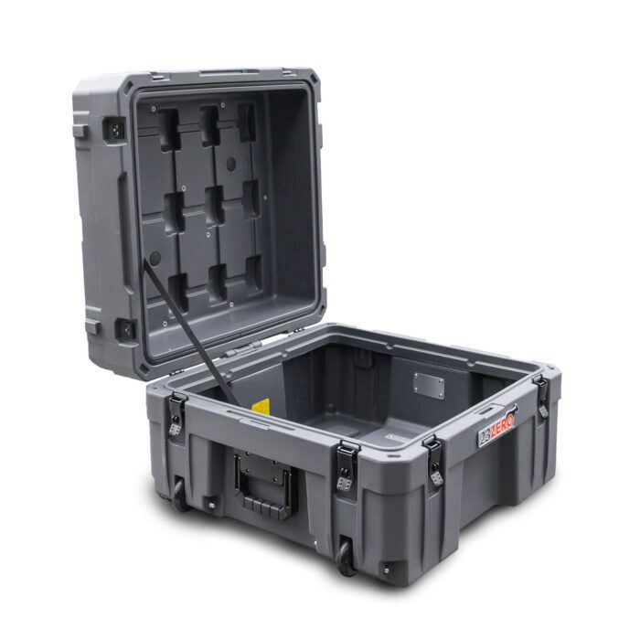 23Zero 132 Liter Overland Gear Box Angled Right Open