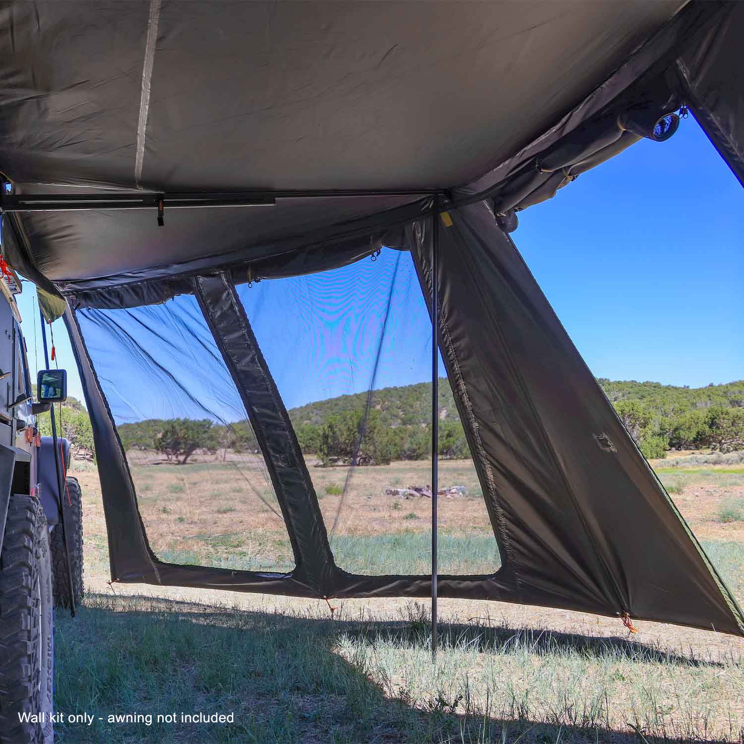 23Zero Peregrine Pro 270 Degree Awning Wall Kit Interior View