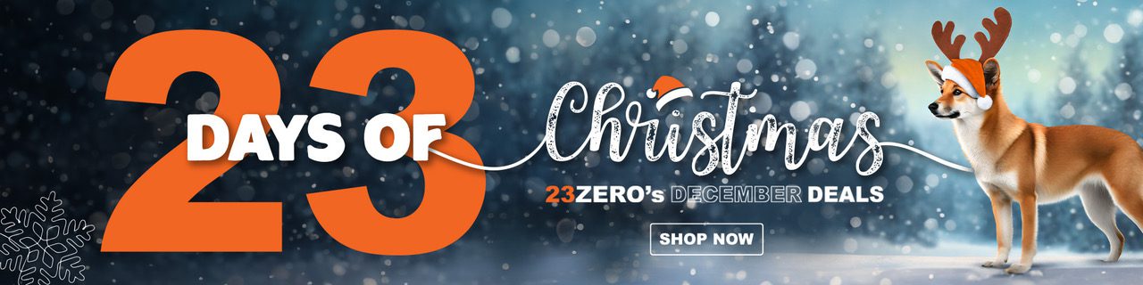 23Zero 23 Day's of Christmas December Deals Up To 50% Off