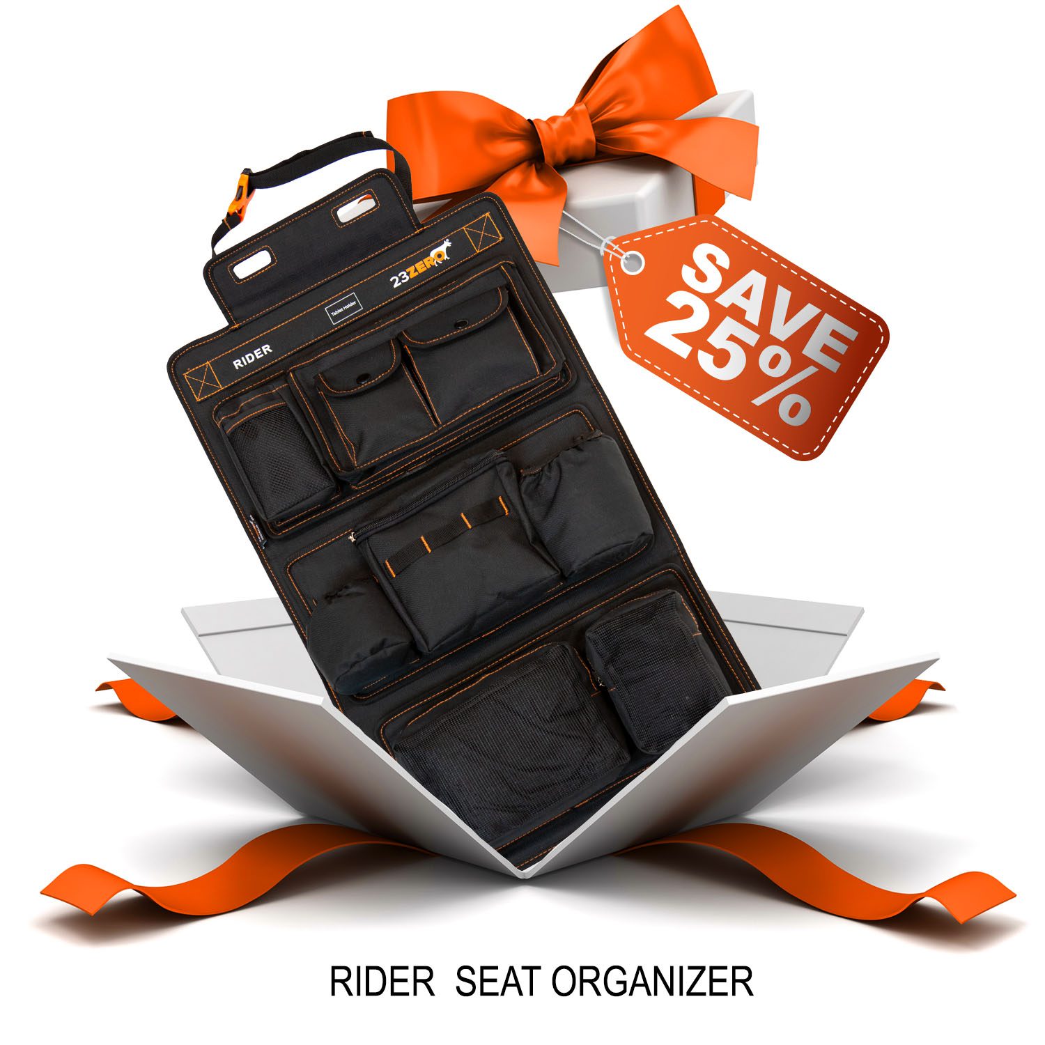 23Zero 23 Day's of Christmas 25% Off Organizers - Rider Seat Organizer
