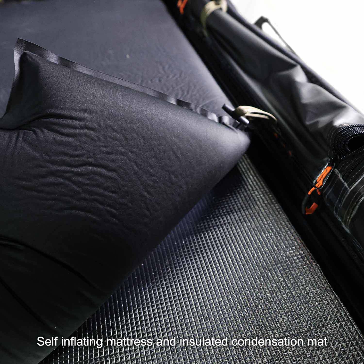 Kabari Z Aluminum Z-Lift Hard Shell Roof Tent Self Inflating Mattress and Insulated Condensation Mat