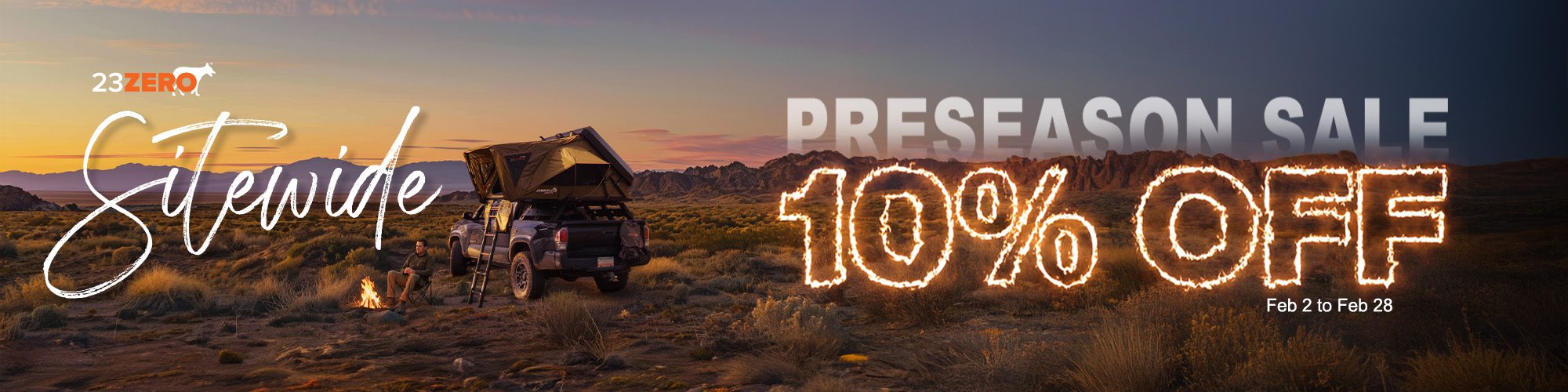 Armadillo Horizon February Preseason Roof Tent Sale Save 10% on Horizon 2 and Horizon 3