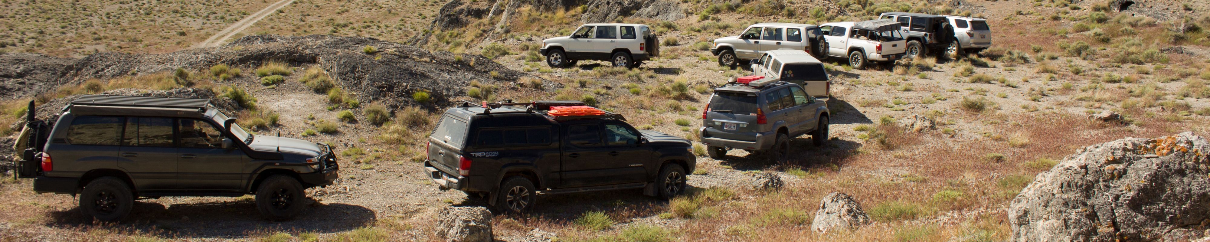 Various Overlanding Rigs and Camping Vehicles