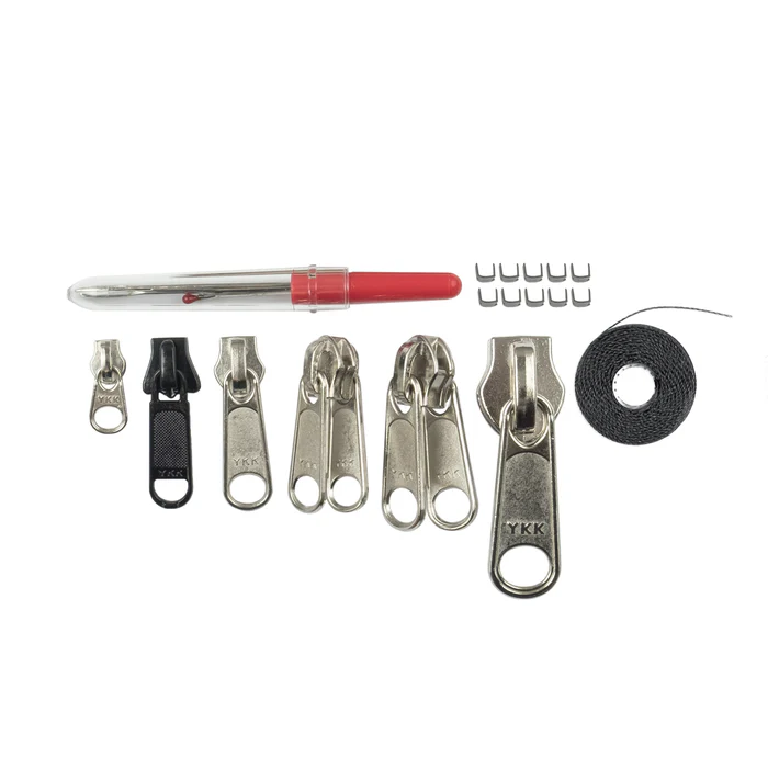 Gear Aid Zipper Repair Kit package contents
