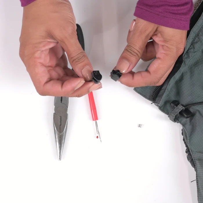 Gear Aid Zipper Repair Kit demonstration image