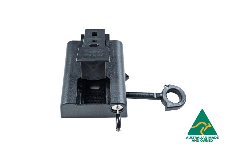 RacksBrax HD Awning Quick Release Hitch with Lock and Key Front View