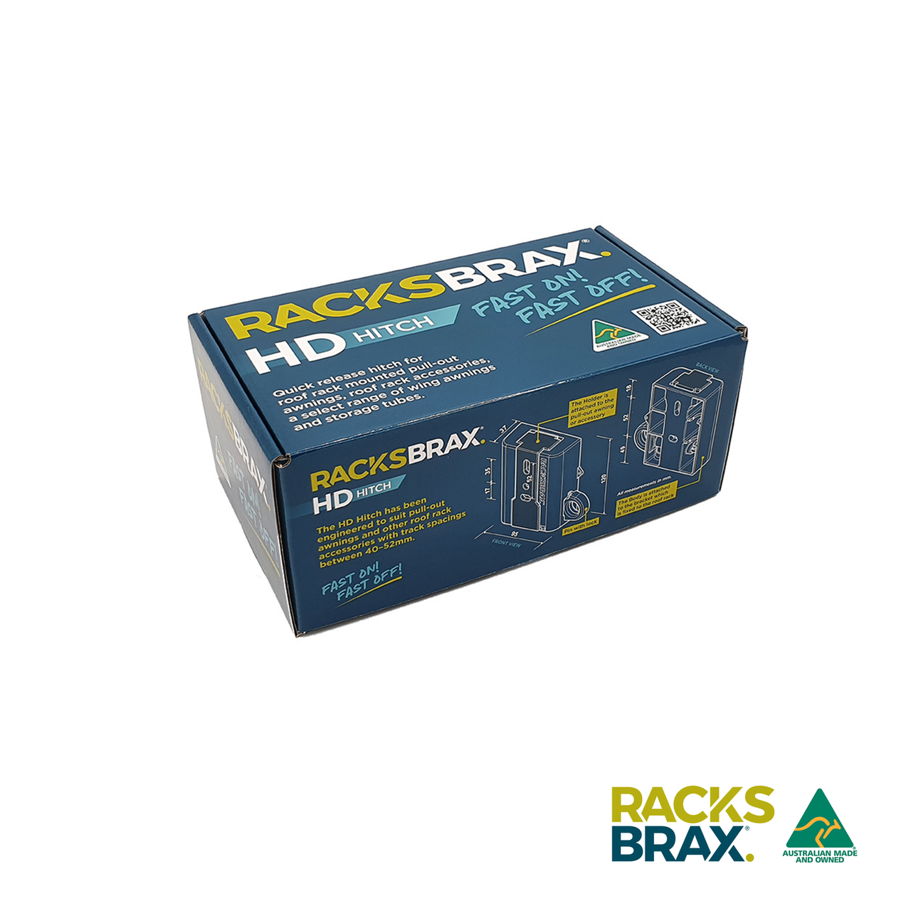 RacksBrax HD Awning Quick Release Hitch in Box