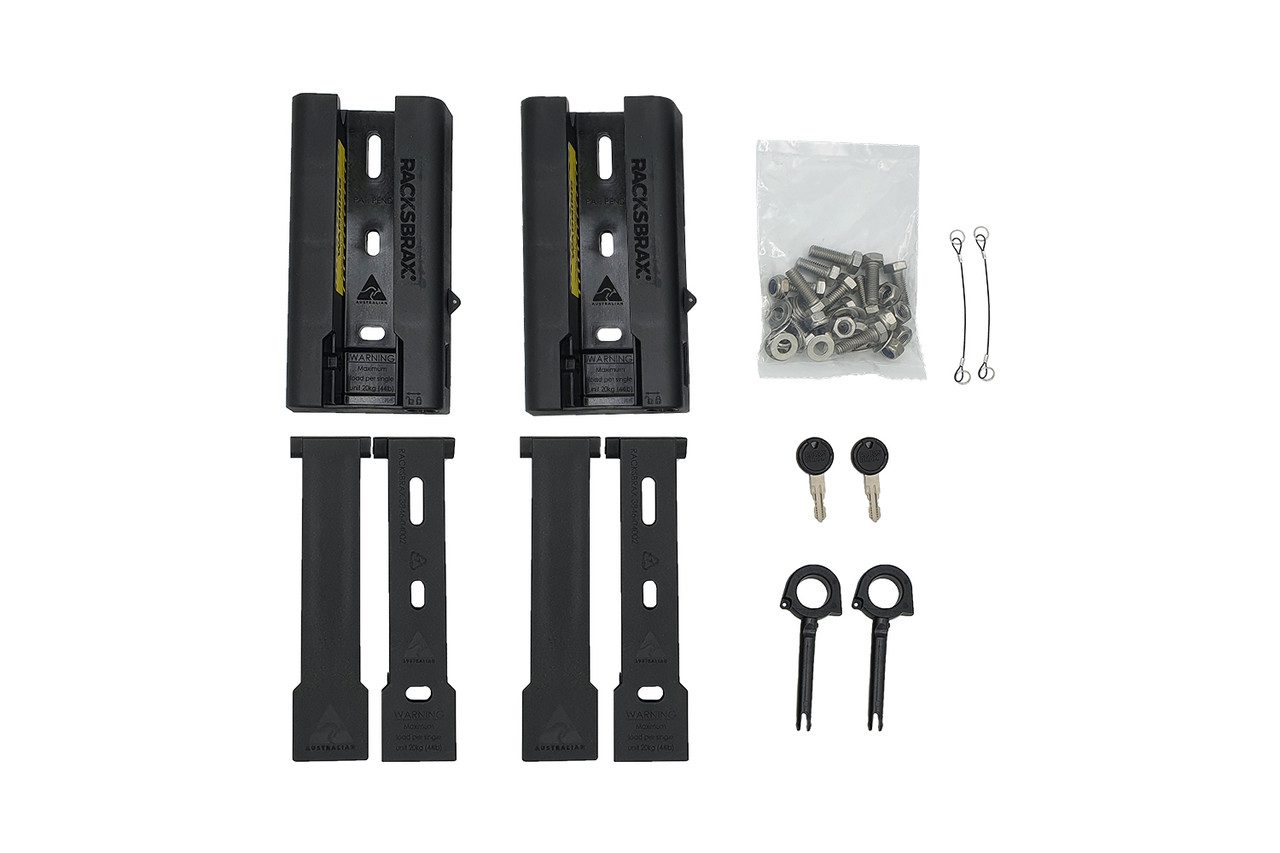 RacksBrax XD Awning Quick Release Hitch Box Contents